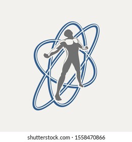 solution hero man design vector 
