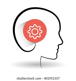 Solution icon design , vector illustration