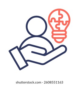 Solution Icon Element for Design