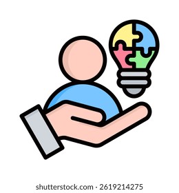 Solution Icon Element for Design