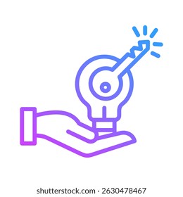 Solution Icon Element For Design