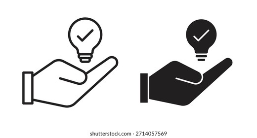 Icono de solución gráfico doodle, boceto, Ilustración vectorial de dibujo de contorno