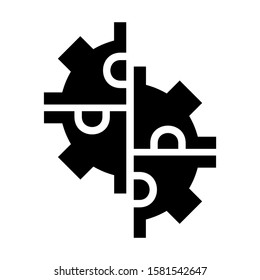 solution icon isolated sign symbol vector illustration - high quality black style vector icons
