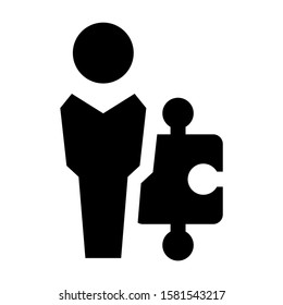 solution icon isolated sign symbol vector illustration - high quality black style vector icons
