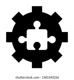 solution icon isolated sign symbol vector illustration - high quality black style vector icons
