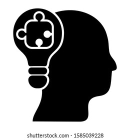 solution icon isolated sign symbol vector illustration - high quality black style vector icons
