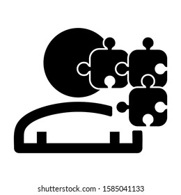 solution icon isolated sign symbol vector illustration - high quality black style vector icons
