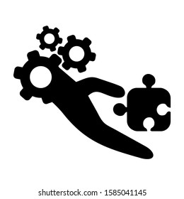 solution icon isolated sign symbol vector illustration - high quality black style vector icons
