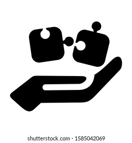solution icon isolated sign symbol vector illustration - high quality black style vector icons
