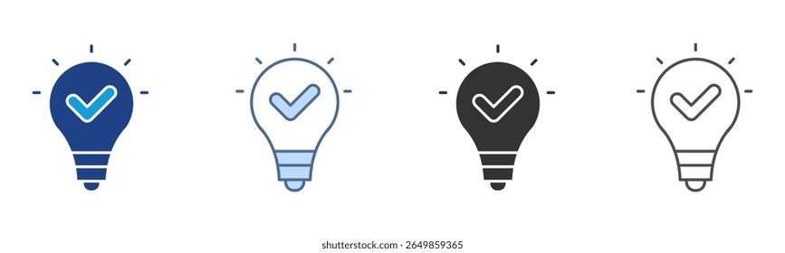 Ícone de Solução Definir Coleção de Vários Estilos