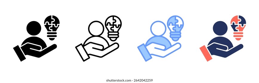 Solution icon sheet multiple style collection