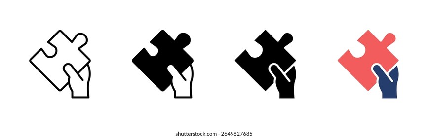 Solution icon sheet multiple style collection