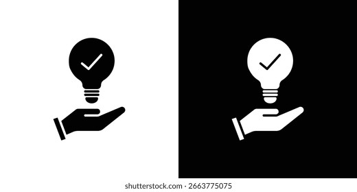 Coleção de símbolos de ícone da solução. Ilustração de stock de vetor plano.