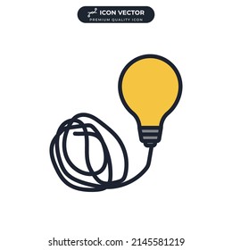 solution icon symbol template for graphic and web design collection logo vector illustration