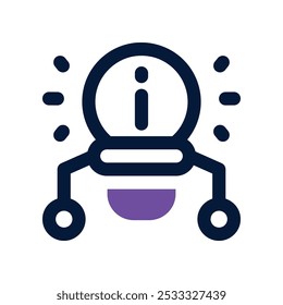 Icono de Vector de doble tono para su Sitio web, móvil, presentación y diseño de logotipo.