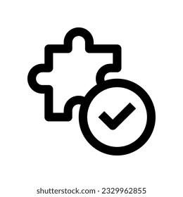 solution icon for your website, mobile, presentation, and logo design.