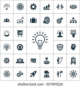 Solution Icons Vector Set