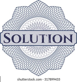 Solution linear rosette