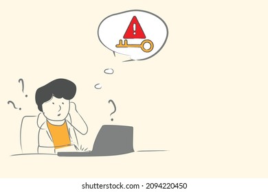 Solution Problem icon cartoon design