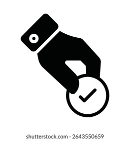 Solution provider Vector Icon which can easily modify or edit
