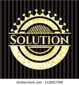 Solution shiny badge