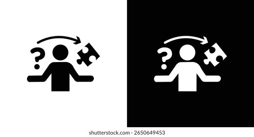 Solución, solucione el signo de Vector del icono