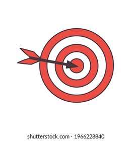 Solution and success target icon