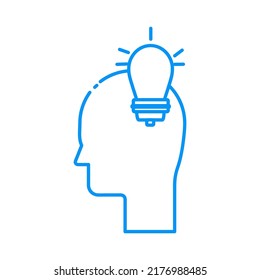 Solution symbol, idea, creative icon. illustration vector of idea icon. EPS10