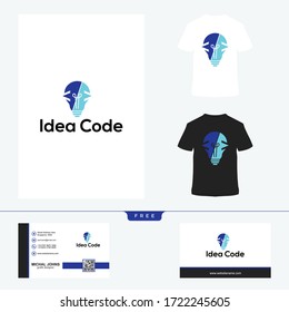 Solution symbol  lamp icon  idea logo creative logo and colorfull creative design