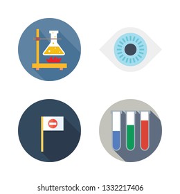 solution vector icon set