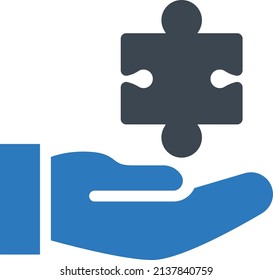 solution Vector illustration on a transparent background. Premium quality symbols. Glyphs  vector icon for concept and graphic design.