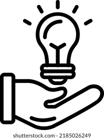 Solution Vector Line Icon Design