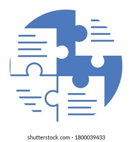 
Solution white glyph with color background vector icon which can easily modify or edit
