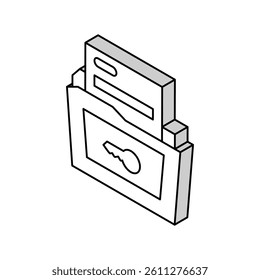 solutions for complex business operations isometric icon vector. solutions for complex business operations sign. isolated symbol illustration