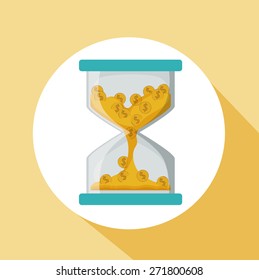 Solutions design over white background, vector illustration