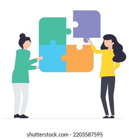 Solutions plan illustration which is suitable for commercial work and easily modify or edit it

