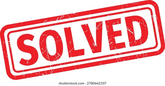 SOLVED red rubber stamp text