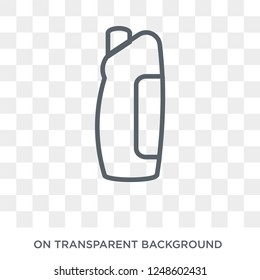 Solvent icon. Trendy flat vector Solvent icon on transparent background from Cleaning collection. High quality filled Solvent symbol use for web and mobile