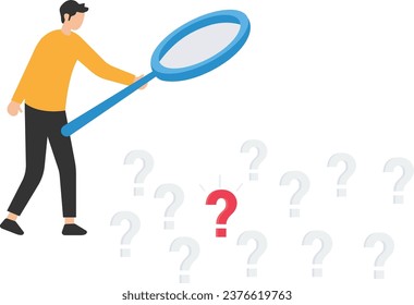 Solving complex business problem, difficulty or challenge to overcome to achieve success or business direction concept

