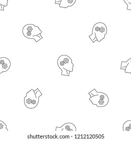 Solving problem pattern seamless vector repeat geometric for any web design