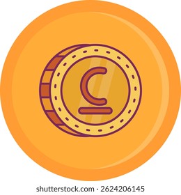Som Line, Vektordesign des Symbols