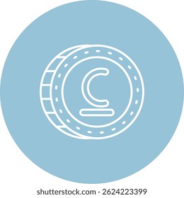 Som Line, Vektordesign des Symbols