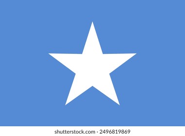 Banderas de país ilustrador de bandera somalí redondas