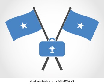 Somalia Emblem Business Trip