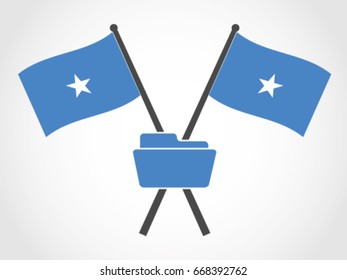 Somalia Emblem Files Folder
