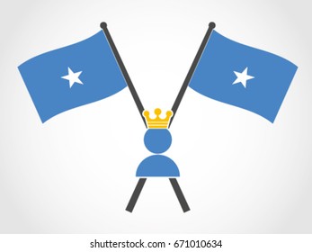 Somalia Emblem Kingdom King