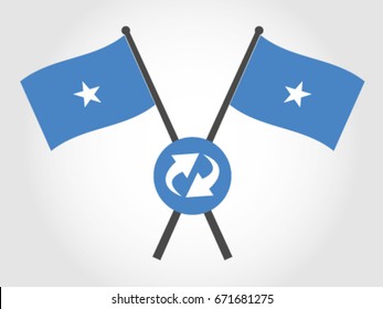 Somalia Emblem Synchronize
