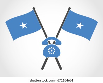 Somalia Emblem Telephone