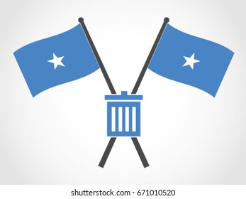 Somalia Emblem Trash
