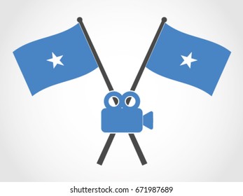 Somalia Emblem Video Camera